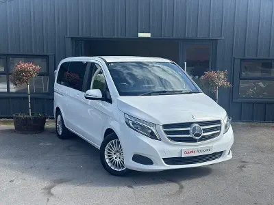 Used Mercedes V220 163 HP (119 kW) 2026 White MPV