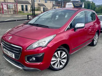 Used Peugeot 3008 Active 130 HP (95 kW) 2015 Red Estate