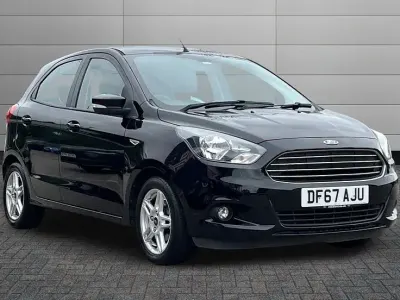 Used Ford Ka Plus Zetec 69 HP (50 kW) 2018 Shadow black Hatchback