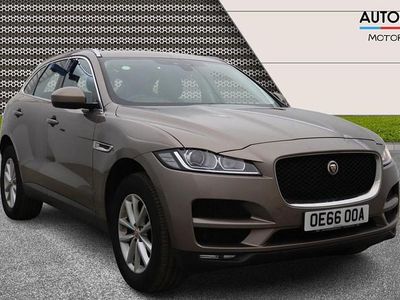 Begagnad Jaguar F-Pace Prestige 180 HK (132 kW) 2016 Brun SUV