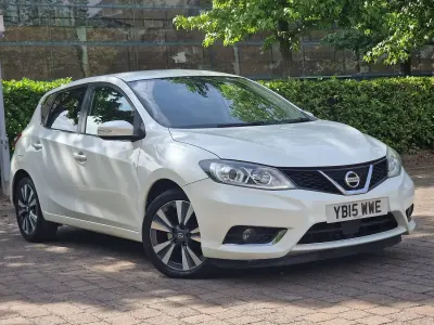 Used Nissan Pulsar N-TEC 115 HP (84 kW) 2015 White Hatchback