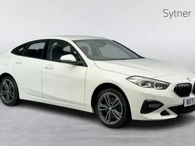 Used BMW 218 Gran Coupé Sport Line 136 HP (100 kW) 2021 White Coupe