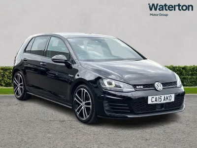 Used VW Golf VII GTD 2015 Black Hatchback