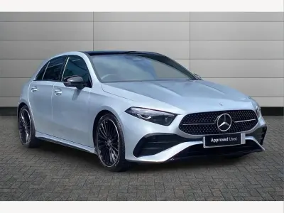 Used Mercedes A180 AMG Line Premium Plus 148 HP (108 kW) 2025 Silver Hatchback