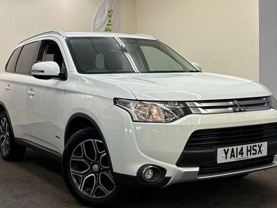 Used Mitsubishi Outlander 2014 White SUV