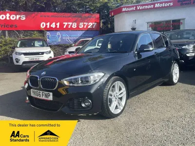 Used BMW 118 M Sport 2016 Black Hatchback