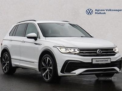 Used VW Tiguan R-line 190 HP (139 kW) 2022 White SUV