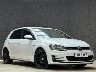 Used VW Golf VII GTD 181 HP (133 kW) 2015 White Hatchback