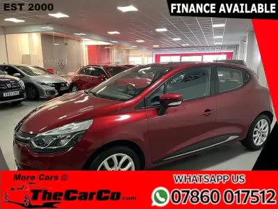 Used Renault Clio IV Dynamique 90 HP (66 kW) 2017 Red Hatchback