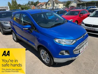 Used Ford Ecosport Zetec 2016 Blue SUV
