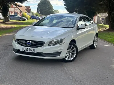 Used Volvo S60 2015 White Sedan