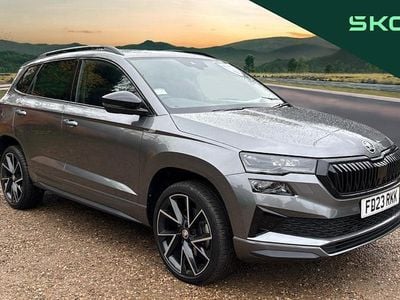 Grey Used 2023 Skoda Karoq SportLine SUV | £21,721 (Fair price)