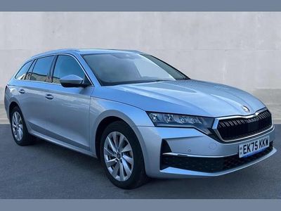 Used Skoda Octavia SE L 147 HP (108 kW) 2025 Silver Estate