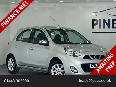 Used Nissan Micra Acenta 80 HP (58 kW) 2014 Silver Hatchback