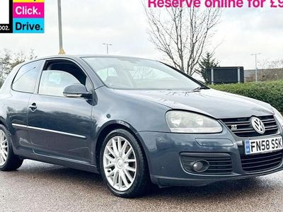Used VW Golf VI GT 170 HP (125 kW) 2008 Blue Hatchback