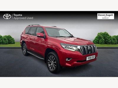 Used Toyota Land Cruiser 2018 Red Estate