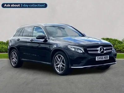 Used Mercedes GLC220 AMG line 2016 Black Estate