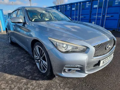 Used Infiniti Q50 Premium 170 HP (125 kW) 2014 Blue Sedan
