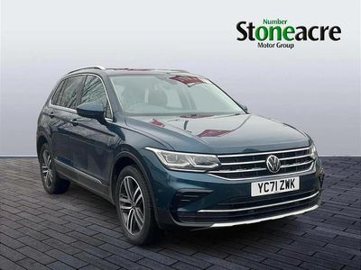 Used VW Tiguan Elegance 245 HP (180 kW) 2021 Blue SUV