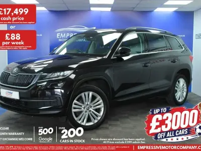 Used Skoda Kodiaq SE L 150 HP (110 kW) 2021 Black SUV