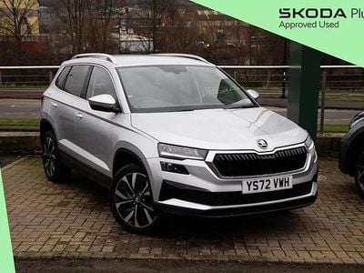 Brilliant silver metallic Used 2023 Skoda Karoq SE L SUV | £17,995 (Good price)