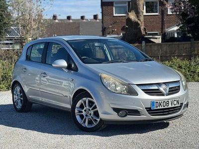 Used Vauxhall Corsa 2008 Silver Hatchback