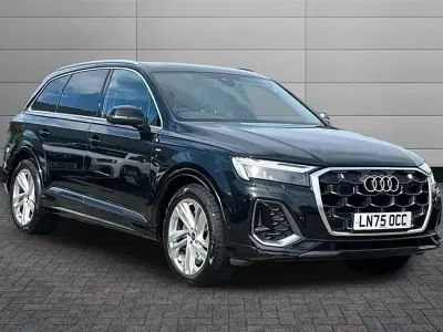 Used Audi Q7 S-Line 231 HP (169 kW) 2025 Mythos black SUV