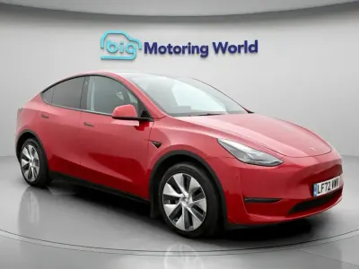 Used Tesla Model Y Long Range AWD 378 kW (514 HP) 2022 Red SUV
