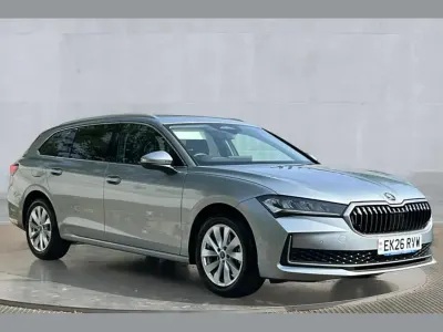 Used Skoda Superb SE Technology 150 HP (110 kW) 2026 Silver Estate