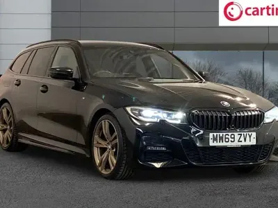 Used BMW 320 M Sport 190 HP (139 kW) 2019 Black Estate