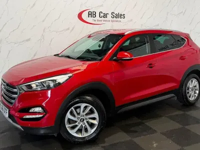 Used Hyundai Tucson Premium 116 HP (85 kW) 2016 Red SUV