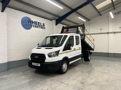 Used Ford Transit 130 HP (95 kW) 2023 White Cabriolet