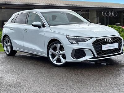 Used Audi A3 S-Line 2020 White Sedan