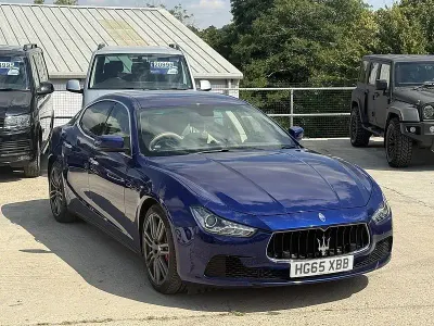 Used Maserati Ghibli 275 HP (202 kW) 2015 Blue Sedan