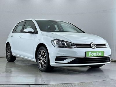 Used VW Golf VII SE 125 HP (91 kW) 2017 White Hatchback