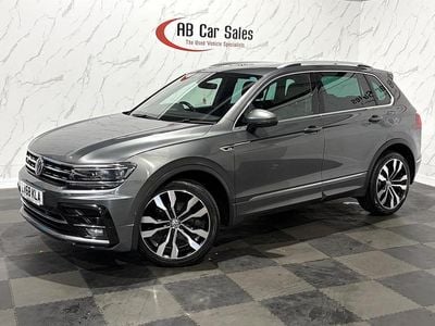Used VW Tiguan R-line 150 HP (110 kW) 2018 Grey SUV