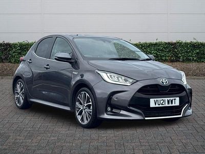 Used Toyota Yaris Hybrid 2021 Grey Hatchback