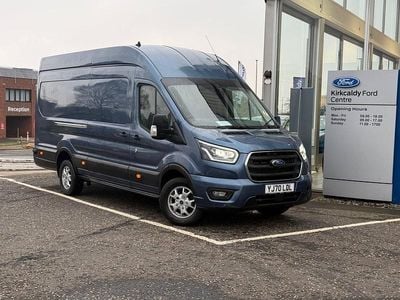 Blue Used 2021 Ford Transit Limited Van | £19,995 (Good price)
