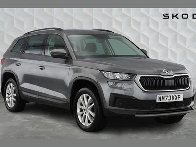 Used Skoda Kodiaq SE Drive 150 HP (110 kW) 2024 Graphite grey metallic SUV