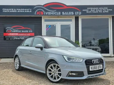 Used Audi A1 Sportback S-Line 125 HP (91 kW) 2018 Grey Hatchback