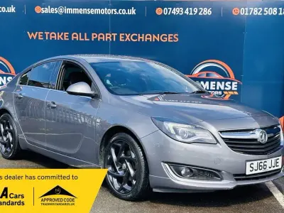 Used Vauxhall Insignia SRi 136 HP (100 kW) 2016 Grey Hatchback