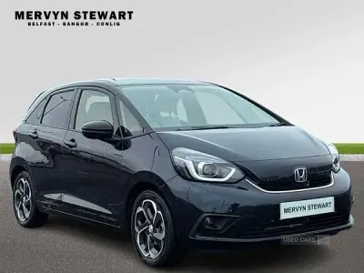 Second-hand Honda Jazz Hybrid 109 CP (80 kW) 2022 Albastru Hatchback