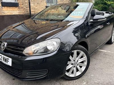 Used VW Golf Cabriolet S 2012 Black Cabriolet