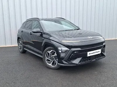 Używany Hyundai Kona N Line 129 KM (94 kW) 2025 Czarny SUV