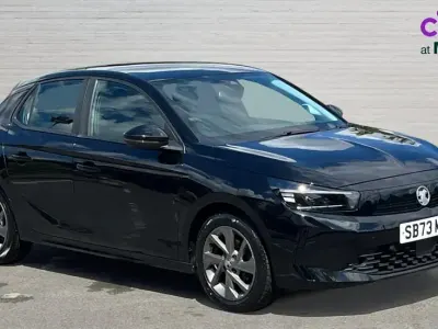 Used Vauxhall Corsa Design Edition 75 HP (55 kW) 2023 Black Hatchback