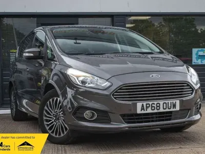 Used Ford S-MAX Titanium 165 HP (121 kW) 2019 Grey MPV