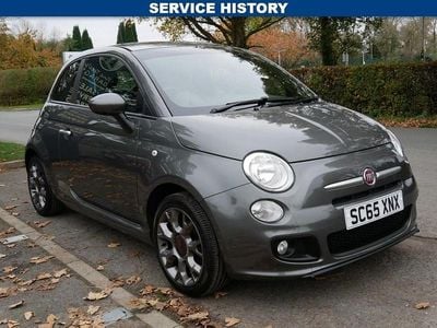 Grey Used 2015 Fiat 500 S Hatchback | £6,199 (Fair price)