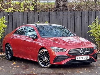 Red Used 2024 Mercedes 220 AMG Line Premium Plus Coupe | £31,998 (A bit pricey)