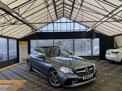 Used Mercedes C220 AMG Line Premium Plus 194 HP (142 kW) 2019 Grey Sedan