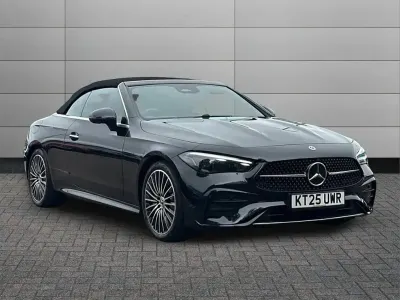 Used Mercedes CLE450 AMG Line Premium 375 HP (275 kW) 2025 Black Cabriolet